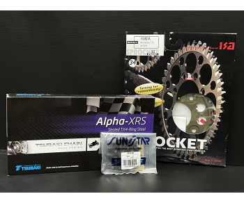 Honda Monkey 125 T-15/T-34 #428 Sprocket Bundle Set 